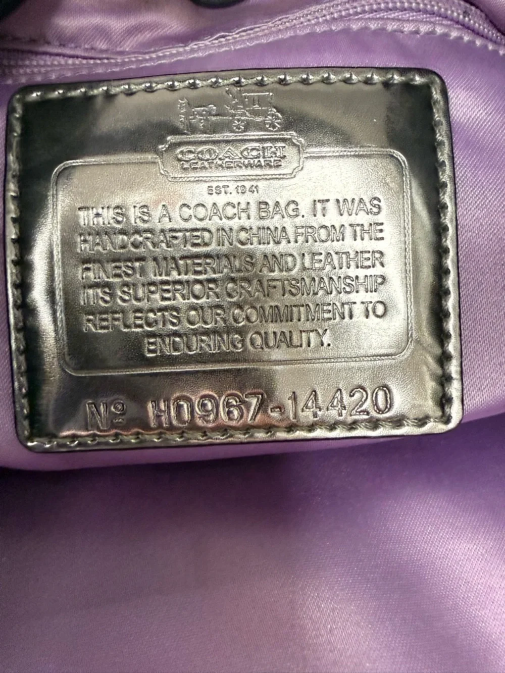 Y2K Coach Madison Op Art Maggie shoulder bag - Picture 10 of 11